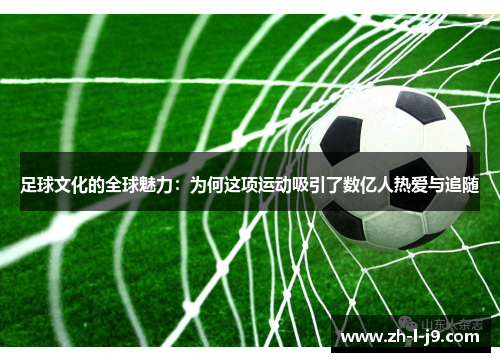 足球文化的全球魅力：为何这项运动吸引了数亿人热爱与追随