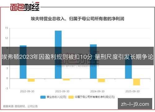 埃弗顿2023年因盈利规则被扣10分 量刑尺度引发长期争论 埃弗顿2023年因盈利规则被扣10分 量刑尺度引发长期争论